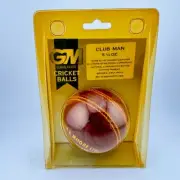 GM Gunn & Moore Cricket Ball Club Man 5.5oz. New Old Stock