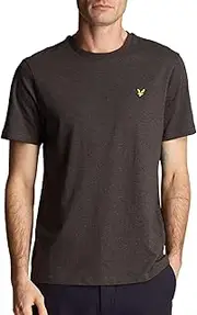 [LYLE & SCOTT] Basic T-Shirt for Men - Premium Plain Cotton T-Shirt Straight Cut