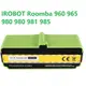 電池 適用於 IROBOT Roomba 960 965 980 980 981 985 14.4V 3300mAh高容