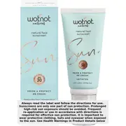 Wotnot Natural Face Sunscreen BB Cream Untinted SPF30 60g
