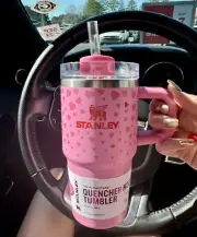 Stanley Sweet Hearts X Target Exclusive Pink Valentine Tumbler 20 Oz