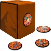 Ultra Pro Alcove Click 100+ Deck Box Pokemon TCG Gallery Series Charizard