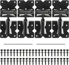 Self Closing Gate Hinges, Heavy Duty Hardware for Outdoor Vinyl/Woodn Fence Gate