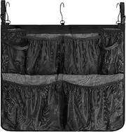 Swimming Pool Storage | Poolside Basket with Hooks Mesh Organizer,Hangable Mesh Pocket Poolside Pouch for Home Camping Beach Parties
