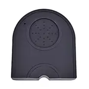 Home Coffee Nook Tamping Silicone Mat Pad - Black