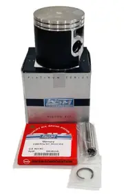 WSM 1994-07 Mercury 30-60HP 2-Stroke Outboard L3 Piston Kit .015"+ 705-850026A2