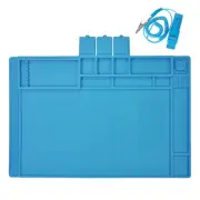 Premium Heat Resistant Magnetic Repair Work Mat Large Silicone Soldering Mat ...