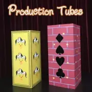 Production Tubes (Folding) Stage Magic Tricks Illusions Comedy Props Magician