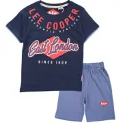 Boy Set Lee Cooper No. 4. Blue Color Marine. for Child Of 4 To 14 An