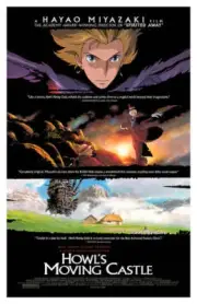 Anime Howl’s Moving Castle Movie Poster 17 X 12