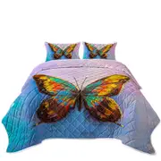 Art Painted Butterfly Coverlet