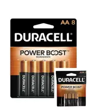 Duracell Coppertop Alkaline Batteries Optimum AA and AAA 2 Packs of 8 Pieces