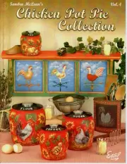 Chicken Pot Pie Collection Vol 4 Sandra McLean Decorative Painting Craft Book