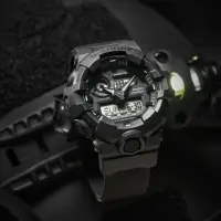 在飛比找momo購物網優惠-【CASIO 卡西歐】G-SHOCK 百搭酷黑 街頭潮流 C