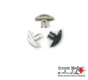 EZE Breeze Thumb Latches 20 pack OEM White, Black, Bronze, Beige, Pebble Khaki