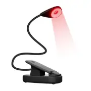 - Circle Red Light Book Light - Book Lights for Reading at Night - Portable, ...