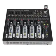 6 Channel USB Mp3 Bluetooth Mixer Console 10CH DJ Church PA Stage Party Mixer