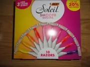 BIC Soleil Smooth Colors 10 razor Gift Pack *NIP*