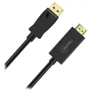 Cruxtec DisplayPort Male to HDMI Male Cable 1m