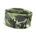 NIKE 頭帶 FURY HEADBAND 男女款 綠 深綠 印花 髮帶 運動 快乾材質 N100303832-4OS