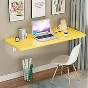 Wall Mounted Folding Dining Table for Small Spaces Multi Functional Wooden Foldable Table for Kitchen Space Saving and Stylish Foldable Wall Table