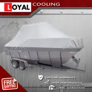 600D 19ft-21ft Boat Cover Trailerable Jumbo Polyester Waterproof Marine Grey AU