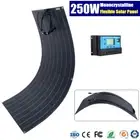 250W MONO FLEXIBLE SOLAR PANEL CARAVAN BOAT 4WD 12V BATTERY 250 WATT + REGULATOR