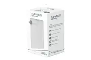 Ultimate Guard Flip n Tray Deck Case 80+ Standard Size XenoSkin Monocolor White Deck Box