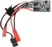 Bidirectional Speed Controller 30A 4-8V for /16/18 /24 RC Cars and Boats - for Racing and Control (Without Brakes)