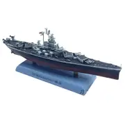 1/1000 Scale 20.5cm WWII USS Massachusetts BB-59 Battleship Finished Model Toy