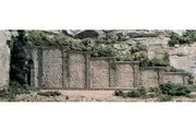 Woodland Scenics N Retain Wall Cut Stone6 Ea