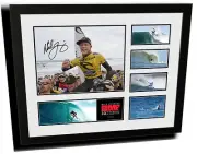 MICK FANNING SIGNED LIMITED EDITION FRAMED MEMORABILIA