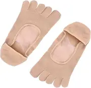 COLLBATH Womens Socks Foot Pad Merino Socks Invisibility Forefoot Cushion Callus Relief