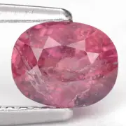 1.31 Ct. A Lovely Unheated Red Natural Ruby Gem WITH GLC CERTIFY