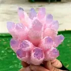 1.18LB New Find PINK PhantomQuartz Crystal Cluster MineralSpecimen 708