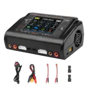 HTRC T400 Pro AC 200W DC 400W 12A*2 Dual Channel Lipo Battery Charger Discharger for LiPo LiHV LiFe Lilon NiCd NiMh Pb B
