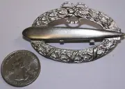 GERMAN WWI WW1 ARMY ZEPPELIN BADGE AIR SHIP BLIMP GERMANY AIRSHIP GREAT WAR