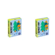 2x Djeco Mystery Wolf Pairs Colour/Picture Matching Card Game Kids/Children 4y+