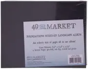 49 & Market Foundations Mixed Up Album-Landscape, Black