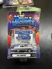 * New Muscle Machines DieCast 1:64 Chrome Silver Plymouth '63 Savoy #GS02-07