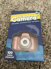BRAND NEW - Kids Waterproof Camera - Kids Underwater Digital Camera - PINK