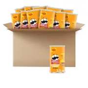 Pringles Cheddar Cheese Potato Crisps Chips, 2.5 oz, 12 Count