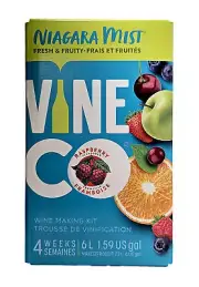 VineCo Niagara Mist Raspberry Wine Ingredient Kit