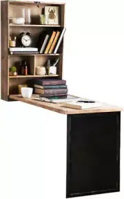 The Rustic Home Wall-Mounted Fold Away Desk 19"X30"H