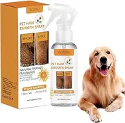 Pet Hair Remover Spray - No-Rinse Knot Remover & Conditioner 100ml | Home Grooming Set for Tangled Hair, Stubborn Tangles and Coarse Fur