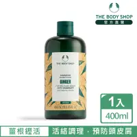 在飛比找momo購物網優惠-【THE BODY SHOP 美體小舖】薑根鏗活調理洗髮精(