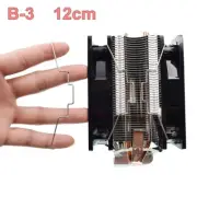 8cm/9cm/12cm 1Pair Fan Buckle Heat Pipe Fan Clip Buckles Elastic Steel CPU Cool