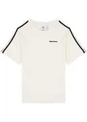 Adidas X Wales Bonner X Wales Bonner Logo Cotton T-shirt - White - L (UK14 / L) L (UK14 / L)