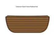 Centurion Falcon V Swim Platform Step Pad Boat EVA Foam Faux Teak Deck Floor Mat