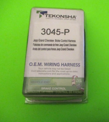 NEW in PACK TEKONSHA BRAKE CONTROL HARNESS for JEEP GRAND CHEROKEE PART # 3045-P
